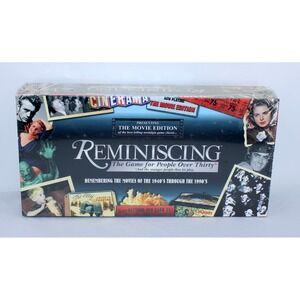 Reminiscing The Movie Edition Board Game For People Over Thirty 1940s 1990s